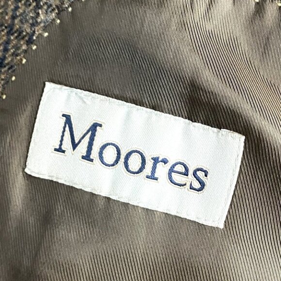 Alfred Sung Moores Luxury Wool Blazer Suit Jacket 46L - Picture 4 of 11